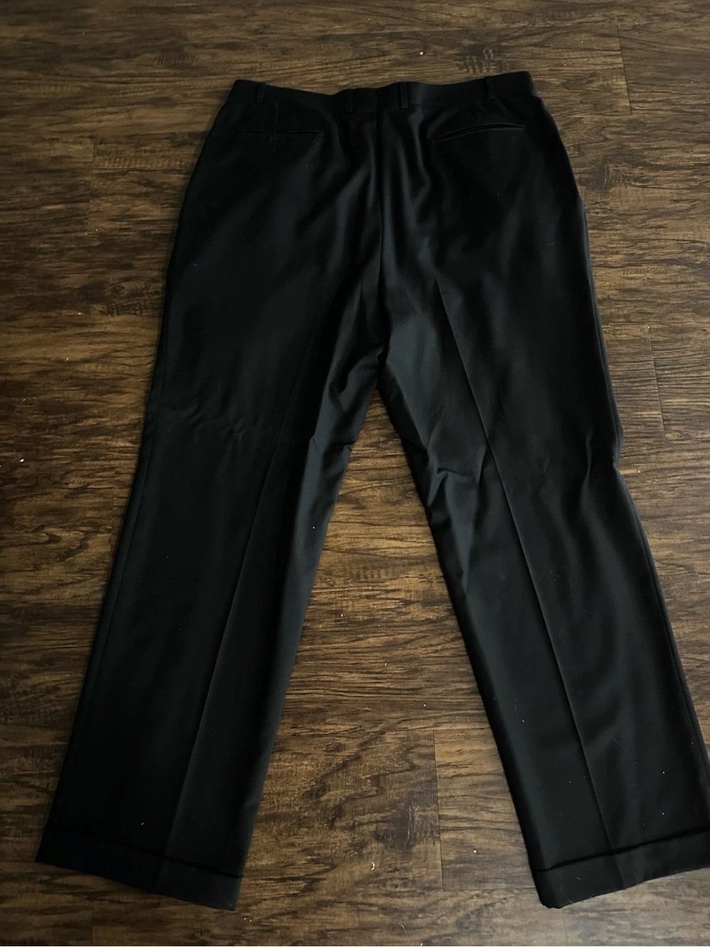 Stafford Black Dress Slacks